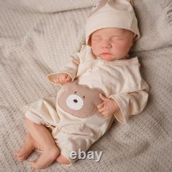 17.72 inch Reborn Baby Dolls Lifelike Full Silicone Newborn Boy Dolls Gifts