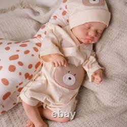 17.72 inch Reborn Baby Dolls Lifelike Full Silicone Newborn Boy Dolls Gifts