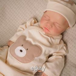 17.72 inch Reborn Baby Dolls Lifelike Full Silicone Newborn Boy Dolls Gifts