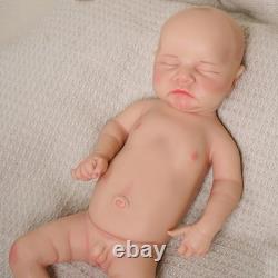 17.72 inch Reborn Baby Dolls Lifelike Full Silicone Newborn Boy Dolls Gifts