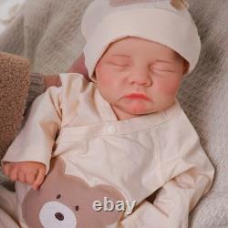 17.72 inch Reborn Baby Dolls Lifelike Full Silicone Newborn Boy Dolls Gifts