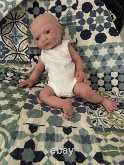 17 Inches Full body Platinum Silicone Baby Girl