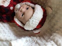 17 Newborn Boy Full Soft Platinum Silicone Baby Doll