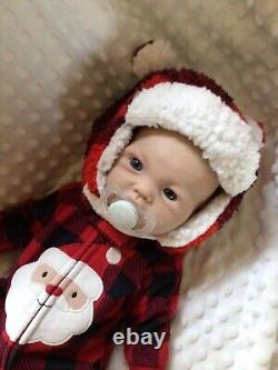 17 Newborn Boy Full Soft Platinum Silicone Baby Doll