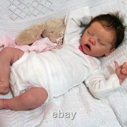 17 Realistic Baby Doll Lifelike Soft Vinyl Real Life Handmade Doll Baby Girl US