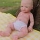 17'' Realistic Lifelike Reborn Baby Dolls Soft Body Solid Silicone Doll Hot Sale