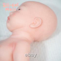 17'' Realistic Lifelike Reborn Baby Dolls Soft Body Solid Silicone Doll Newborn