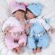17'' Realistic Reborn Baby Dolls Twins Handmade Realistic Newborn Twins Kids