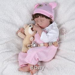 17'' Realistic Reborn Baby Dolls Twins Handmade Realistic Newborn Twins Kids