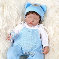 17'' Realistic Reborn Baby Dolls Twins Handmade Realistic Newborn Twins Kids