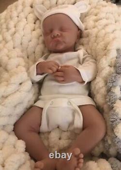 17 Silicone Reborn Baby Boy 5 lbs Soft Floppy Lifelike Newborn