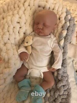 17 Silicone Reborn Baby Boy 5 lbs Soft Floppy Lifelike Newborn