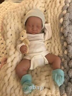 17 Silicone Reborn Baby Boy 5 lbs Soft Floppy Lifelike Newborn