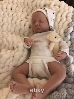 17 Silicone Reborn Baby Boy 5 lbs Soft Floppy Lifelike Newborn