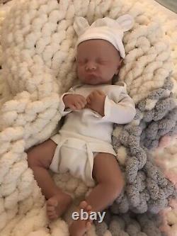 17 Silicone Reborn Baby Boy 5 lbs Soft Floppy Lifelike Newborn