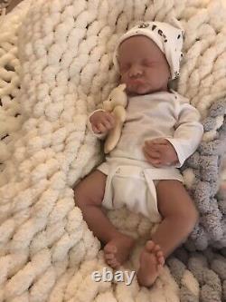 17 Silicone Reborn Baby Boy 5 lbs Soft Floppy Lifelike Newborn