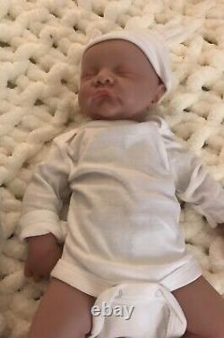 17 Silicone Reborn Baby Boy 5 lbs Soft Floppy Lifelike Newborn