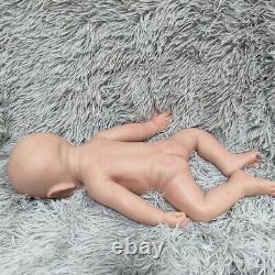 17Cute Baby Full Body Reborn Baby Doll Newborn Gift Soft Silicone Sleeping Girl