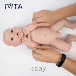 17Lifelike Reborn Baby Boy Infant Full Body Silicone Doll Like A Real Baby