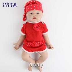 17Lovely Boy or Girl Reborn Baby Doll Full Body Silicone Real Touch Xmas Gifts