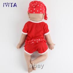 17Lovely Boy or Girl Reborn Baby Doll Full Body Silicone Real Touch Xmas Gifts
