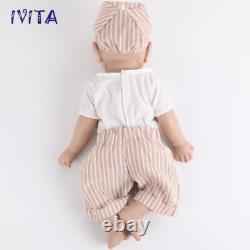 17Lovely Boy or Girl Reborn Baby Doll Full Body Silicone Real Touch Xmas Gifts