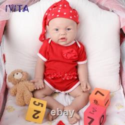 17Lovely Boy or Girl Reborn Baby Doll Full Body Silicone Real Touch Xmas Gifts
