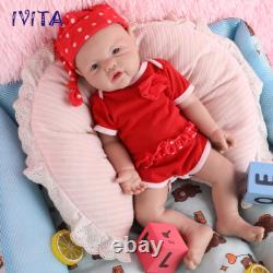 17Lovely Boy or Girl Reborn Baby Doll Full Body Silicone Real Touch Xmas Gifts