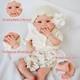 18.11'' solid silicone doll silicone reborn doll silicone girl doll toys gifts
