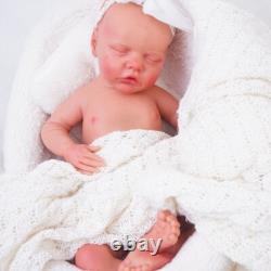 18.11'' solid silicone doll silicone reborn doll silicone girl doll toys gifts