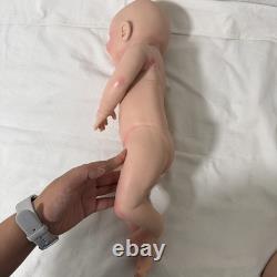 18.11'' solid silicone doll silicone reborn doll silicone girl doll toys gifts