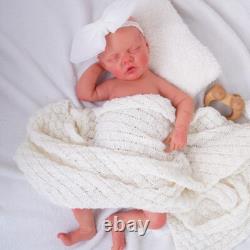 18.11'' solid silicone doll silicone reborn doll silicone girl doll toys gifts