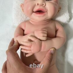 18.11'' solid silicone doll silicone reborn doll silicone girl doll toys gifts
