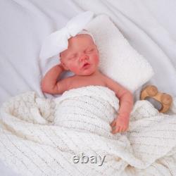 18.11'' solid silicone doll silicone reborn doll silicone girl doll toys gifts