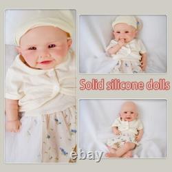 18.11'' solid silicone doll silicone reborn doll silicone girl doll toys gifts