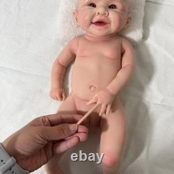 18.11'' solid silicone doll silicone reborn doll silicone girl doll toys gifts