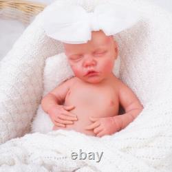 18.11'' solid silicone doll silicone reborn doll silicone girl doll toys gifts