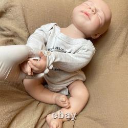 18.31'' Full Silicone Reborn Baby Boy Look Real Silicone Doll Cute Infant