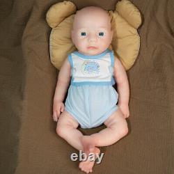 18.5 Newborn BOY Full Body Platinum Silicone Doll Reborn Baby Dolls Hot Sales