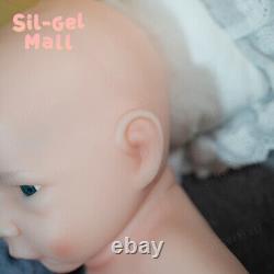 18.5'' Reborn Baby Dolls Adorable Newborn Girl Platinum Silicone Baby Doll US