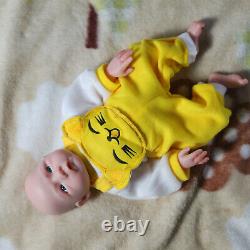 18.5 Reborn Baby Dolls FULL BODY SILICONE BABY GIRL DOLL Can Drink Water&Pee US