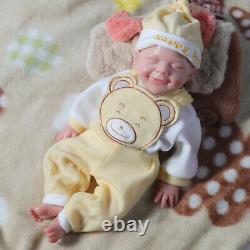 18.5 Reborn Baby Dolls Platinum Silicone Baby Girl Dolls with Drink-Wet System