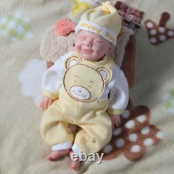 18.5 Reborn Baby Dolls Platinum Silicone Baby Girl Dolls with Drink-Wet System