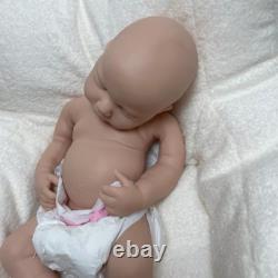 18.5 Reborn Doll Washable 6.8lb Full Body Silicone Newborn Baby Xmas Gift