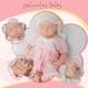 18.5'' Reborn doll, silicone doll, handmade, crafts, children's toys, gifts