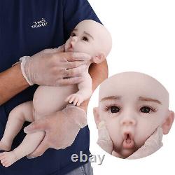 18.5 Silicone Baby Full Body Dolls Real Reborn Baby Doll Newborn Baby Doll