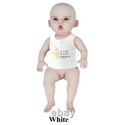 18.5 Silicone Baby Full Body Dolls Real Reborn Baby Doll Newborn Baby Doll