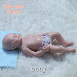 18.5 Sleeping Newborn 2.8kg Full Platinum Silicone Dolls Reborn Baby Girl Doll