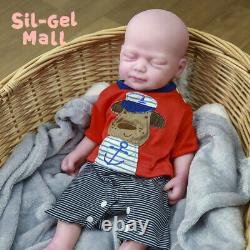 18.5 in Handmake Full Body Silicone Reborn Baby Dolls Realistic Babies Boy Dolls