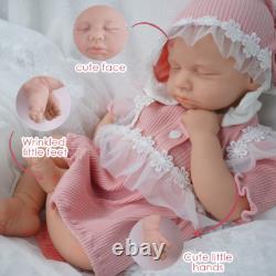 18.5'' solid silicone doll silicone reborn doll silicone girl doll toys gifts